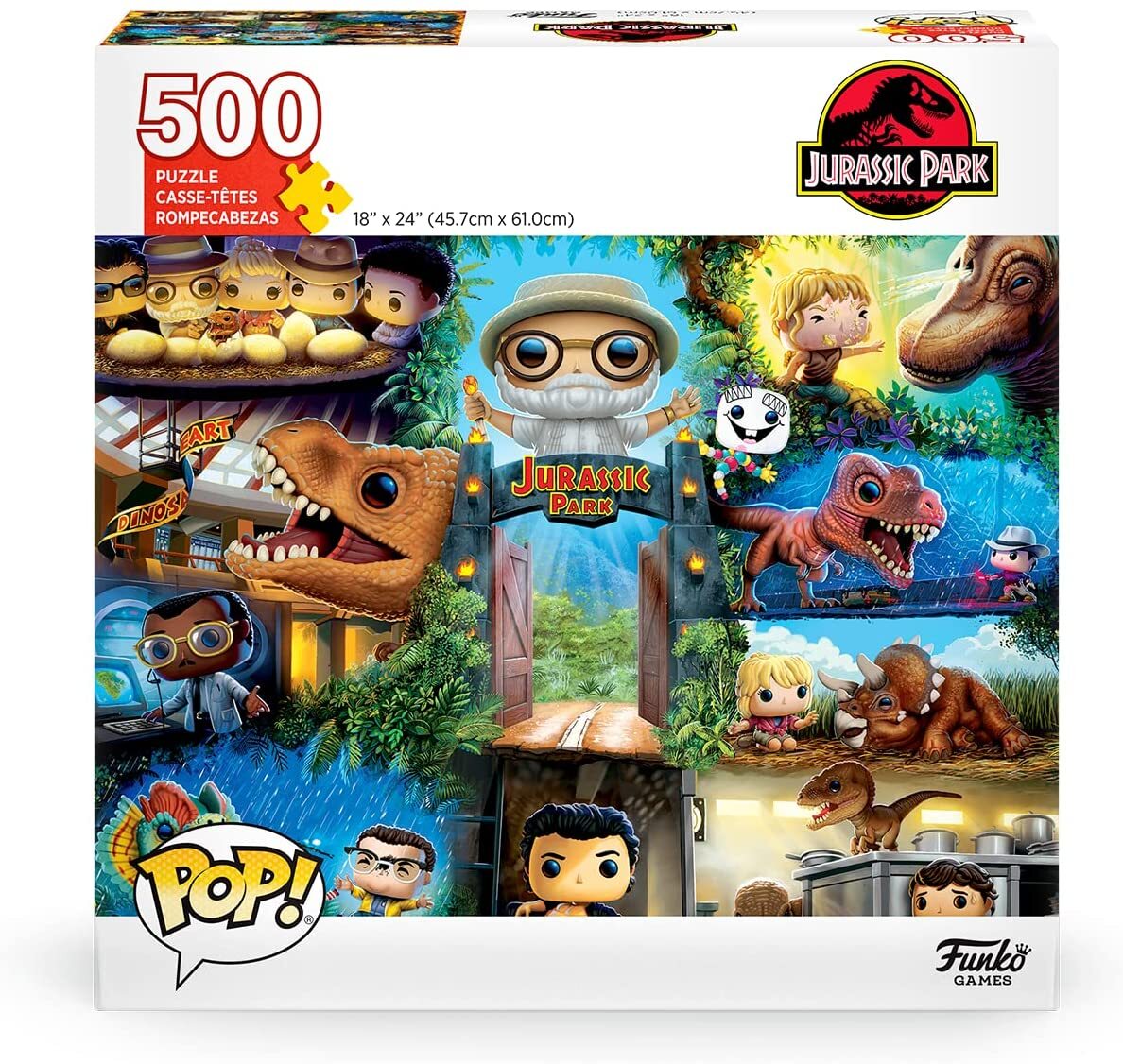 Стандартный пазл POP Jurassic Park из 500 частей 8390₽