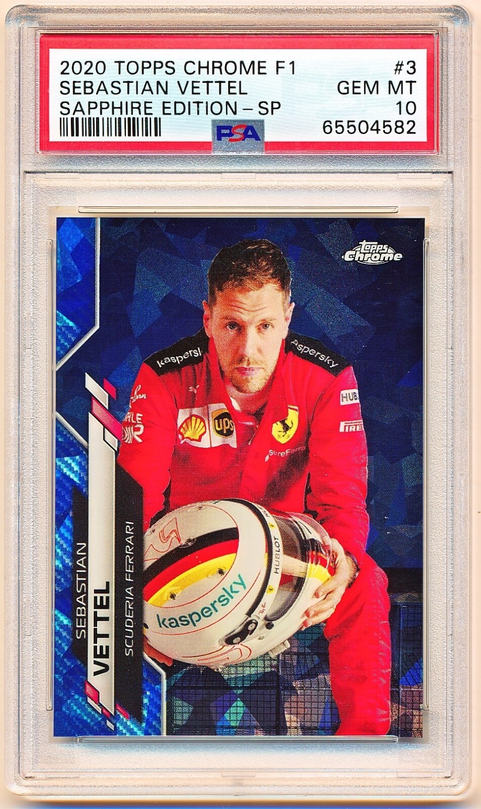 2020 Topps F1 Vettel Variation Refractor 【公式通販】