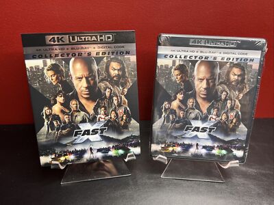 Fast X Collectors Edition (4K UHD+Blu-ray+Near Mint Slipcover,No Digital) Sealed