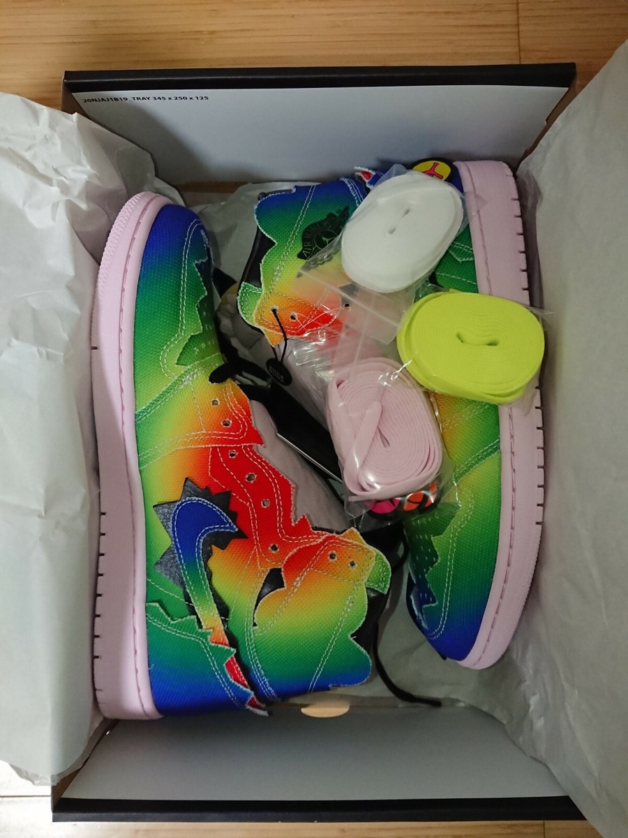 ナイキ AIR JORDAN 1 RETRO HIGH OG RAINBOW Nike Air Jordan 1 Retro High OG Jay Balvin Rainbow Edition