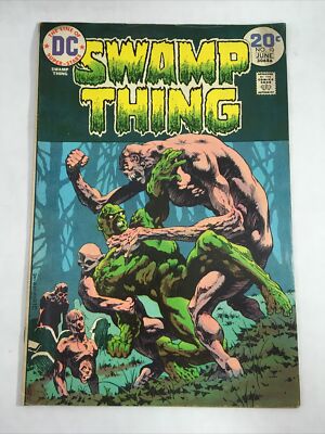 Swamp Thing #10 DC Comics December 1974 Bernie Wrightson Cover Len Wein Arcane