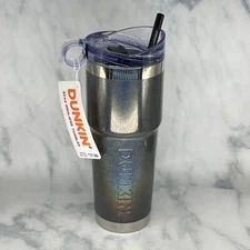 BLACK 2024 Dunkin' Americana Stainless Steel Tumbler 32oz *FREE GIFT W/PURCHASE*