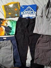 Lot 1 Size 8/Small Boys 1 Hoodie 3 Shirts 3 Shorts 1 Pants