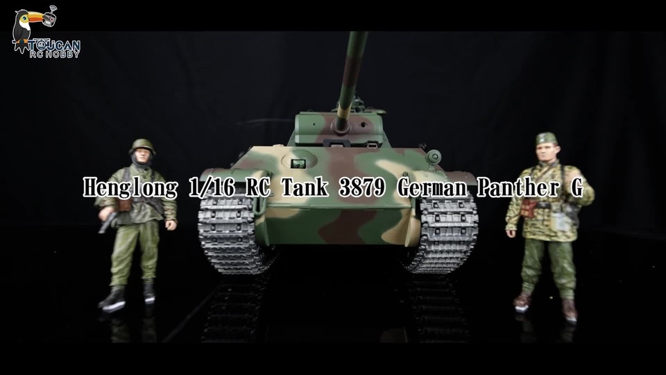 Panneau Arrière En Plastique Pour Char RC Henglong 1/16 Panther Type G – Pièce De Rechange Modèle 3879