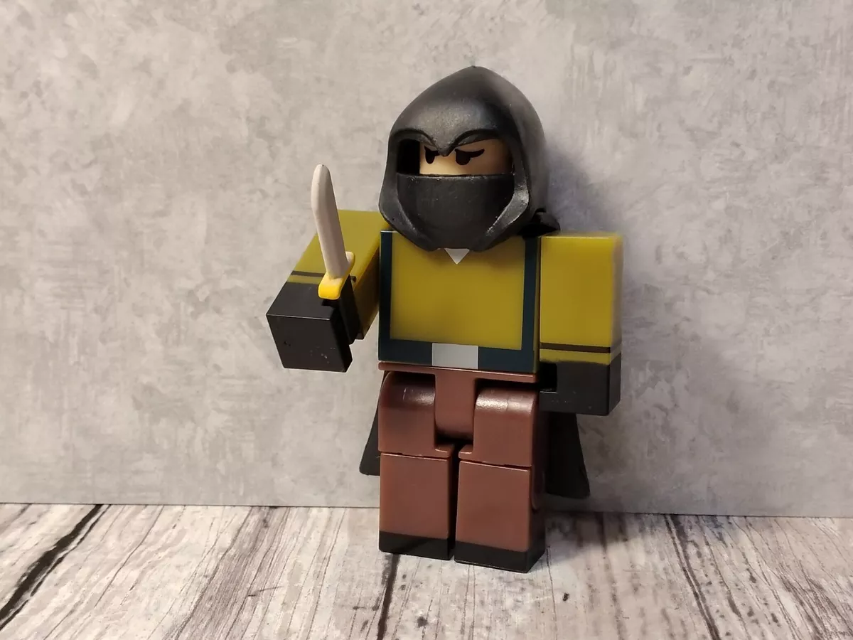 Roblox 3 Action Figure, Series 5 Night Of The Werewolf Hooded Figure (NO  CODE)