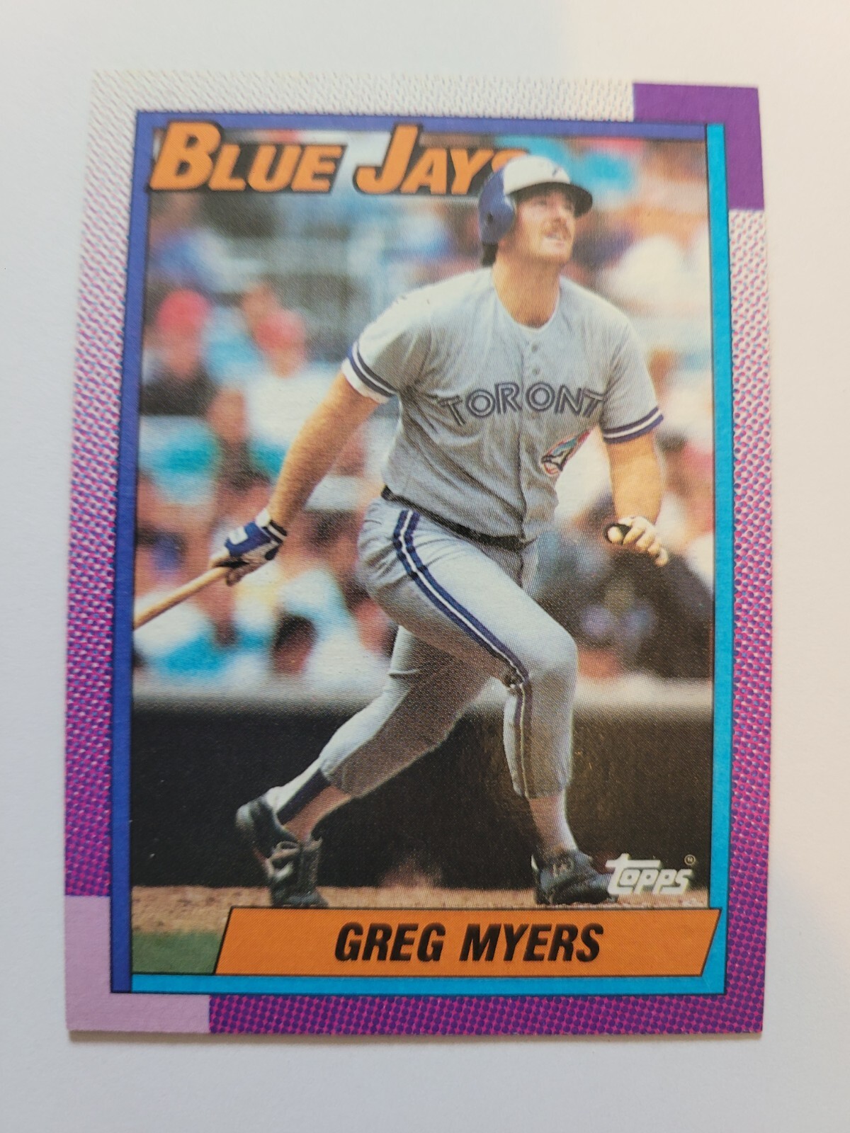 1990 TOPPS GREG MYERS #438 NM