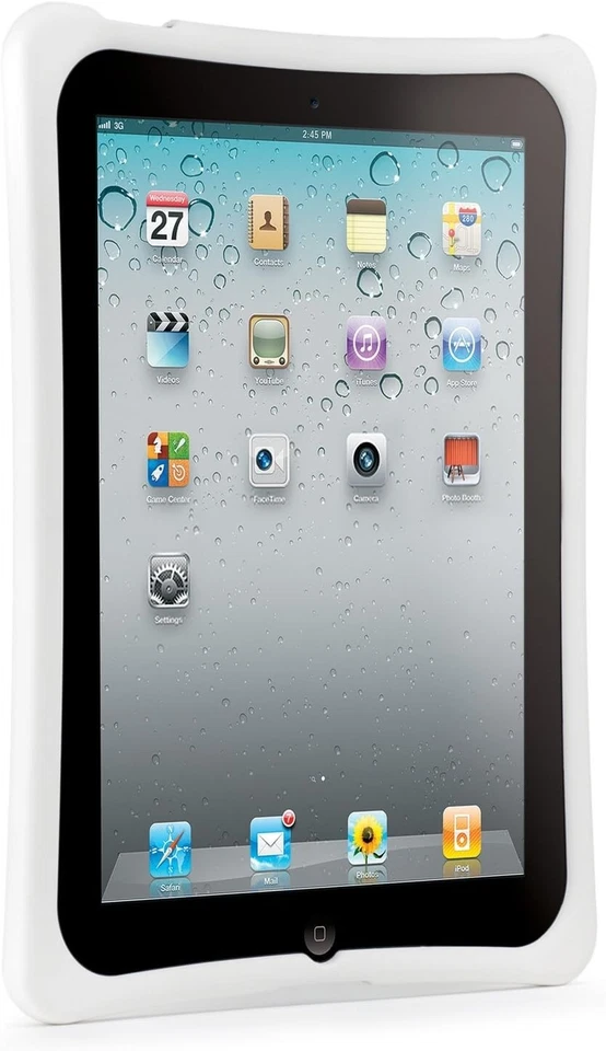 Built Ergonomic Hard Case for Apple iPad 2, White - Image 2 of 4