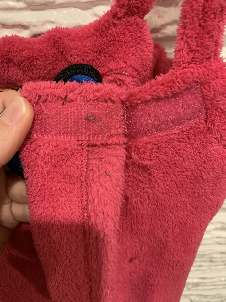 Sanrio HELLO KITTY Plush Pink Bath Towel Adjustable Wrap Robe Youth Small - Image 3 of 4