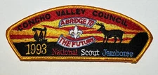 Concho Valley Council Strip CSP 1993 National Jamboree JSP   Boy Scout KJ6