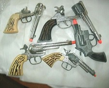 5 KIDS PLAY TOYS, HUBLEY, KUSAN AMERICAN WEST , NEED WORK, PARTS