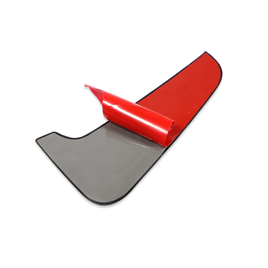 Par Universal Guardabarros Panel Lateral Tiburón Branquias Cubierta Borde Ventilación Aire Negro ABS Foto 3 de 4