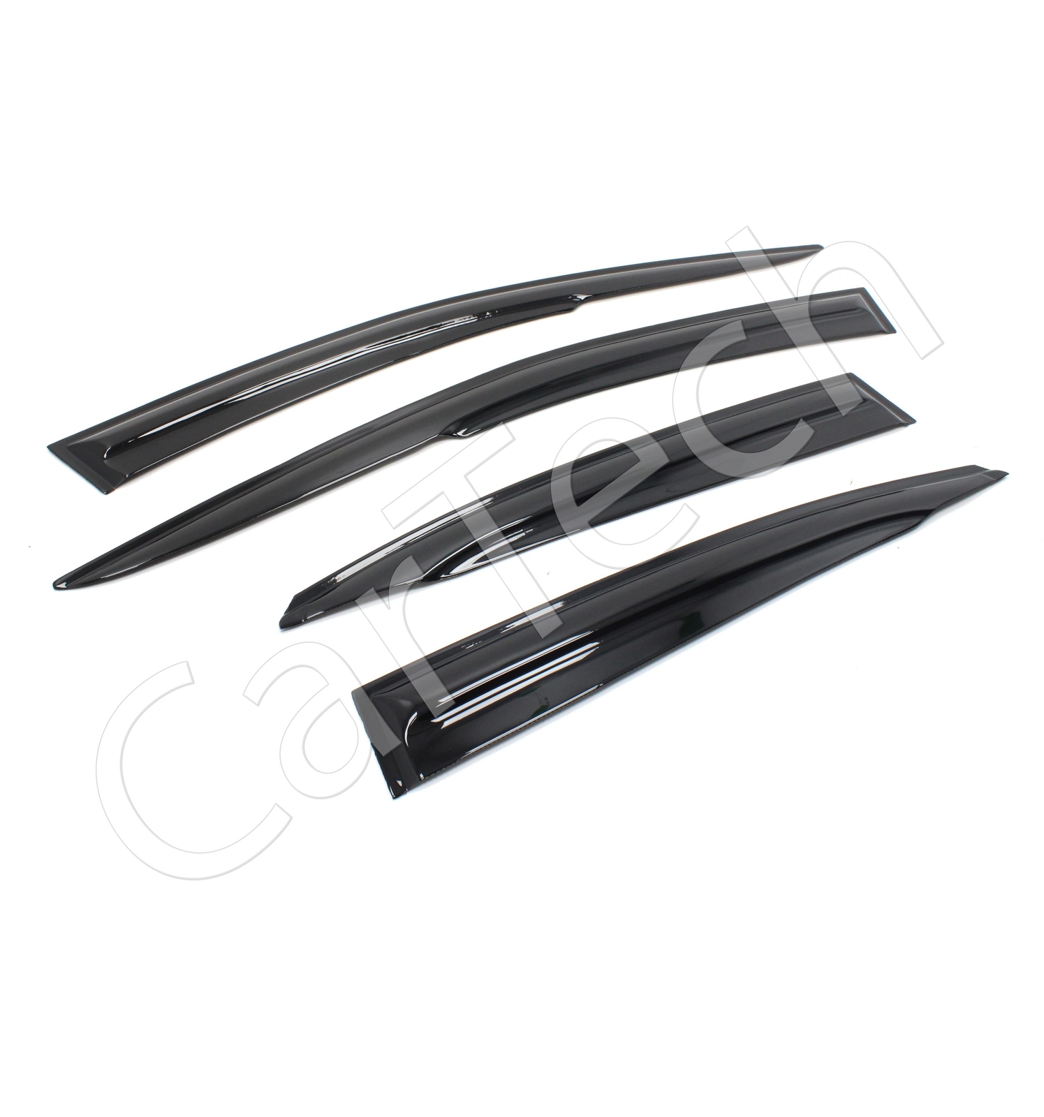 4PCS FOR FORD FOCUS MK2 SALOON WIND RAIN SUN GUARD DEFLECTORS 4/5 DOORS