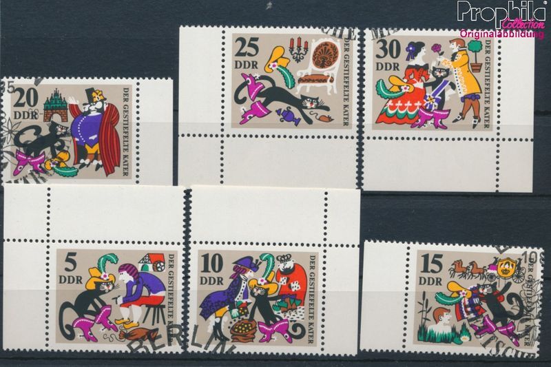 DDR 1426-1431 (complete.issue) fine used / cancelled 1968
