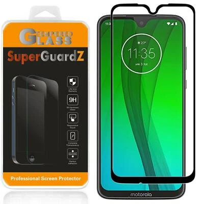 SuperGuardZ Vollständige Abdeckung Hartglas Displayschutz Für Motorola G7 Plus - Bild 1 von 4