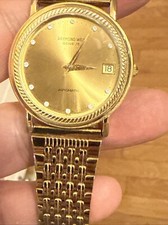 Raymond Weil 2910 Men's automatic watch 18k gold electroplate Runs well