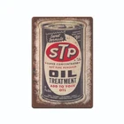 Vintage Looking STP Oil Treatment  Rustic Metal Sign 8 x 12 In GAS &OIL TS903