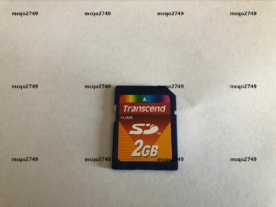 Transcend 2GB SD Card  SD Memory card