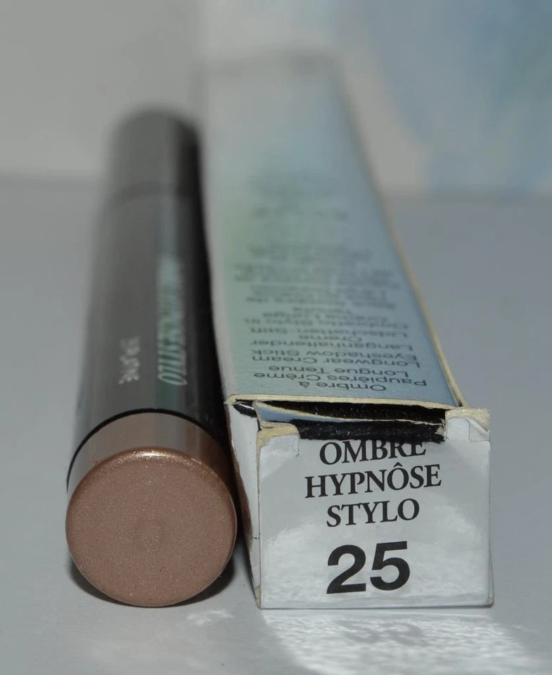 Sombra de ojos Lancome Platine #25 Ombre Hypnose Stylo Longwear Stick TAMAÑO COMPLETO NUEVO EN CAJA Foto 3 de 3