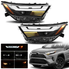 Full LED Headlight For 2022 2023 2024 Toyota RAV4 811500R360 811100R360 LH RH