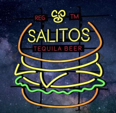 SALITOS LED Neon Sign ''Burger'' Leuchtreklame