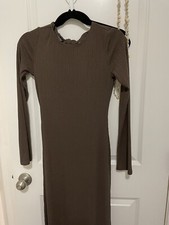 Reformation Benedict Dress SzS Chestnut Orig.$150