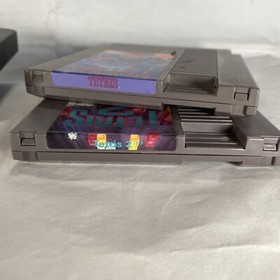 Tetris 1 y 2 I II Nintendo NES Vintage Original Puzzle Juego Cartucho Set