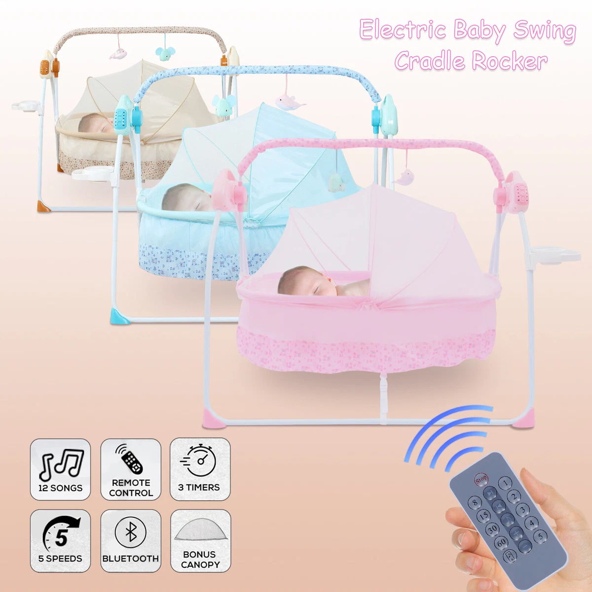 Baby sleeping shaking clearance bed
