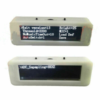 3,12 Zoll OLED Musik Spektrum Display 5V Analyzer Audio Level Indikator VU Meter