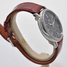 IWC Portofino Automatic 37mm Grey Diamonds Steel IW458104 Leather 6