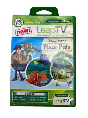 The LeapFrog Leap TV LeapTV Lernvideospiel Pixar Pals Plus Wissenschaft