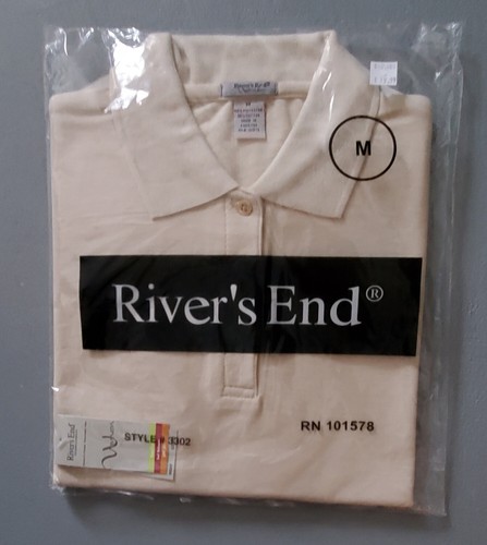 River's End beige Poloshirt - Damengröße Medium - Bild 2 von 2
