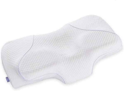 H HOKIZU Cervical Memory Foam Pillow with Unique Ergonomic Design Shape(, Con...