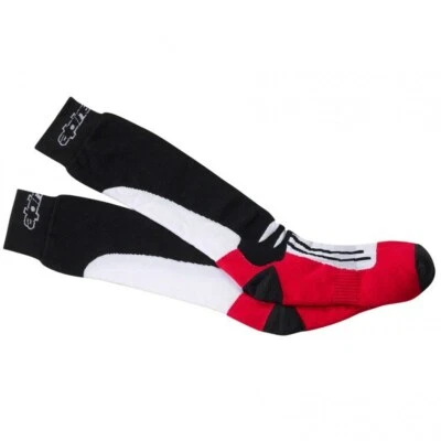 Alpinestar Socken lang Racing Knöchel Verstärkung Polsterung Ski Motorrad - Bild 1 von 3