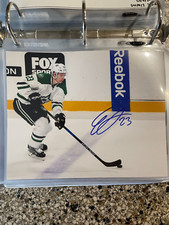 Esa Lindell Signed Autographed Dallas Stars 8X10 Photo