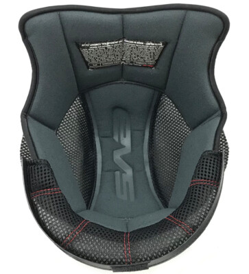 EVS T5 Helmet Top Inner Liner Pad Kit Black