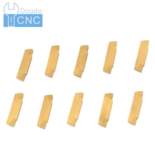 1* MGEHR1616-2 CNC External Cut-Off Grooving Tool Holder + 10Pcs 2mm inserts - Imagen 7 de 7