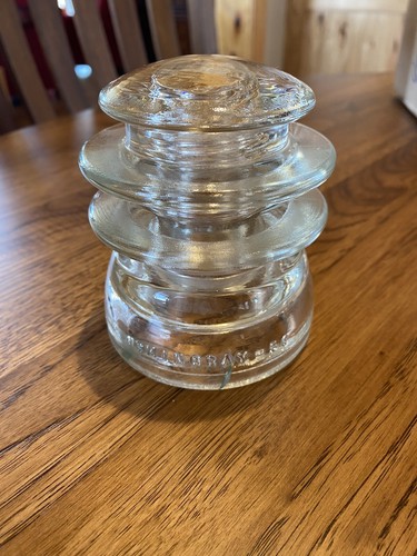 Hemingray 56 Vintage Glass Electric Insulator Hemingray #56 Clear Made In USA | eBay