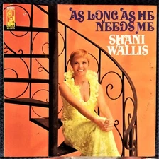 Shani Wallis - As Long as He Needs Me LP - 1969 Kapp - show tunes - Near Mint