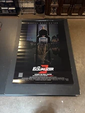 The Equalizer 3 Theatre Issued Original Double Sided Movie Poster 27 x 40