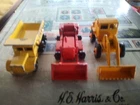 vintage matchbox Lesney cars Construction Vehicles Bulldozer Dump Truck
