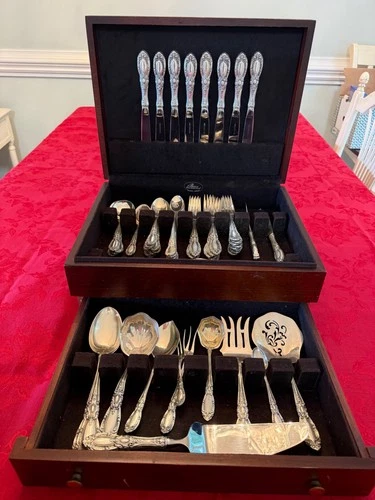 King Richard by Towle Sterling Silver Set, 66 pieces