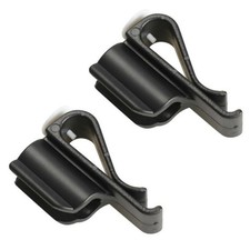 Black Golf Club Bag Clip On Putter Clamp Holder Putting Organizer Ball Marker