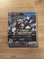 Time Crisis Razing Storm Sony PlayStation 3 PS3 Game COMPLETE w/ Manual TESTED