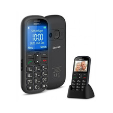 UNIVERSUM W60-C - Seniorenhandy ohne Vertrag mit großen Tasten inkl. Ladestation