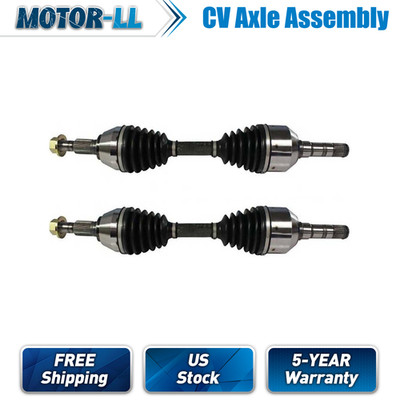 2x Front CV Axle Shaft Left Right for Saab 9-3 93 w/Turbo 2.0L 2.8L I4 2003-11