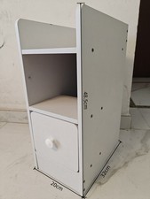 20cm kid Bedside Table Sofa End Side Table Nightstand Bedroom Drawer Cabinet