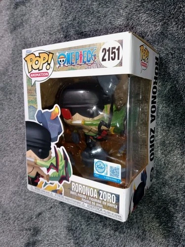 Funko POP! One Piece: King Of Hell Zoro # 2151 Roronoa Amazon Exclusive On Hand