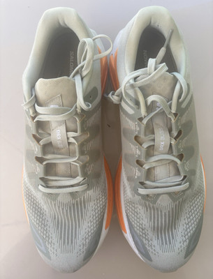 Salomon DRX Bliss Herren Laufschuhe Sneaker 44 2/3 grau/orange/weiß