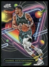 Giannis Antetokounmpo 2023-24 Topps Chrome Cosmic #27 Milwaukee Bucks