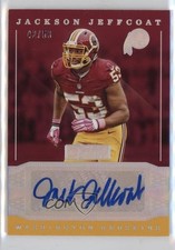 2016 Panini Donruss Signature Series Holo Silver 42/50 Jackson Jeffcoat Auto 0q3